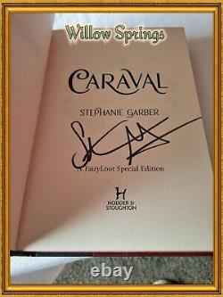 Fairyloot Special Edition Caraval Books Includes All 3 Books Plus Free
