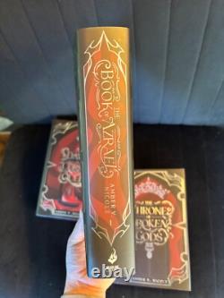 Fairyloot The Book Of Azrael Gods & Monsters Special Edition Book Set SIGNED