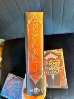 Fairyloot The Book Of Azrael Gods & Monsters Special Edition Book Set SIGNED