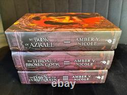 Fairyloot The Book Of Azrael Gods & Monsters Special Edition Book Set SIGNED