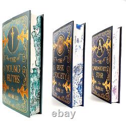 Fairyloot The Young Elites Rose Society Midnight Star Marie Lu Signed Hardbacks