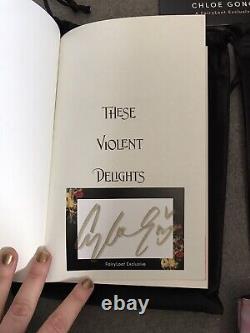 Fairyloot these violent delights Duology with book pouch