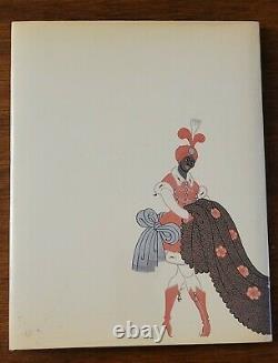 Fantasatic Art Deco Erte Signed Book Limite Edition Illustrated With Dustjacket