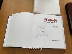 Ferrari Fifty Years On The Track Signed & Slipcased Limited Edition book
