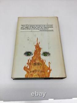 Fire Starter Stephen King Book Club Edition Signed