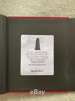 First Edition Babadook Pop-Up Book -Brand New- Signed by director Jennifer Kent