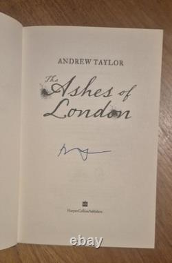 First Edition Signed Andrew Taylor Books 1-6 Marwood & Lovett Series (2016-23)