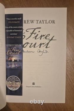 First Edition Signed Andrew Taylor Books 1-6 Marwood & Lovett Series (2016-23)