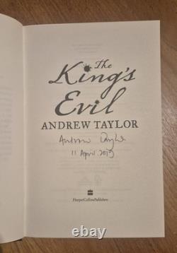 First Edition Signed Andrew Taylor Books 1-6 Marwood & Lovett Series (2016-23)