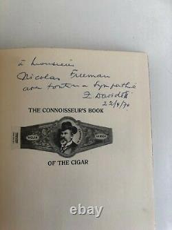 First Edition The Conoisseurs Book of the Cigar Zino Davidoff -SIGNED & DATED