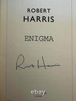 Five signed first edition hardbacks, by Robert Harris