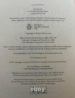 Five signed first edition hardbacks, by Robert Harris