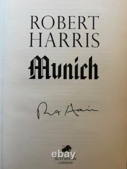 Five signed first edition hardbacks, by Robert Harris