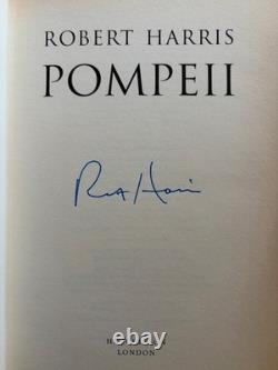 Five signed first edition hardbacks, by Robert Harris