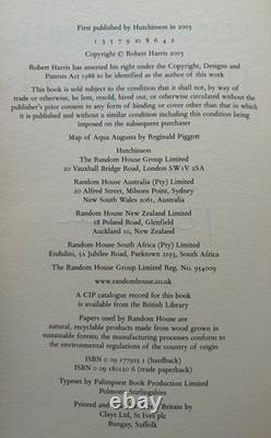 Five signed first edition hardbacks, by Robert Harris