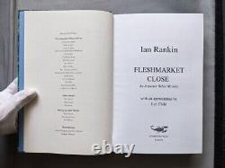 Fleshmarket Close. Ian Rankin. Signed Limited Edition. 2004 Scorpion Press