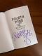 Fourth Wing By Rebecca Yarros Signed Hardback Book First Edition