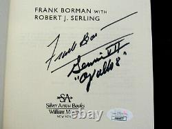 Frank Borman Apollo 8 Astronaut Signed Auto First Edition Countdown Book Jsa