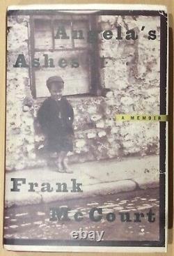 Frank McCourt Signed Angela's Ashes A Memoir Hardback First Edition Book 1996