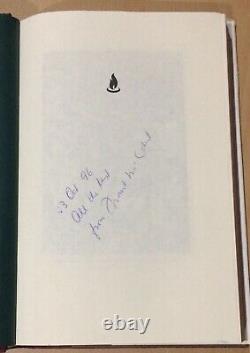 Frank McCourt Signed Angela's Ashes A Memoir Hardback First Edition Book 1996