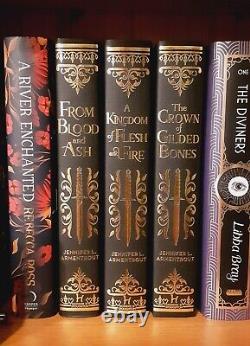 From Blood and Ash Set Fairyloot Exclusive Hand Signed Armentrout Illumicrate
