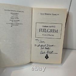 Fulgrim Signed Paperback Book Gold First 1st Edition The Horus Heresy (2007)