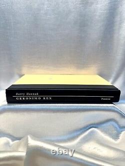GERONIMO REX Barry Hannah 25 Anniversary Ltd Edition Book SIGNED Numbered Case