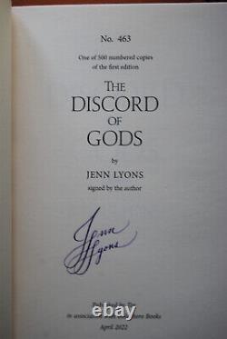 GOLDSBORO A Chorus of Dragons by Jenn Lyons SIGNED & MATCHED NUMBER QUINTET