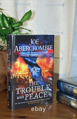 GOLDSBORO The Age of Madness Trilogy by Joe Abercrombie SIGNED & MATCHED No. Set