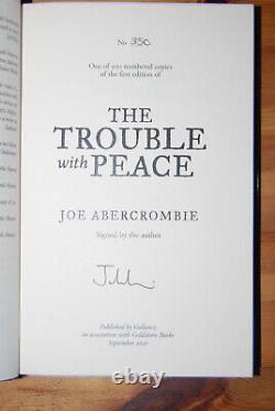GOLDSBORO The Age of Madness Trilogy by Joe Abercrombie SIGNED & MATCHED No. Set