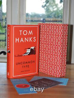 GOLDSBORO Uncommon Type by Tom Hanks SIGNED, SLIPCASED & LOW NUMBERED RARE