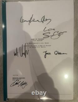 Game of Thrones Screenplay by George RR Martin (Signed) (Authenticated)