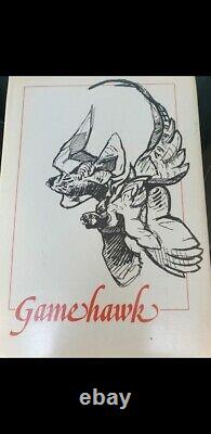 Gamehawk By Ray Turner & Halsen 1st Edition signed Good condition Falconry book