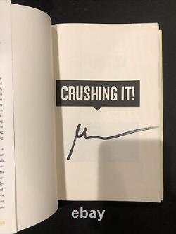 Gary Vaynerchuk Signed First Edition Book Crushing It C. O. A. Autograph READ