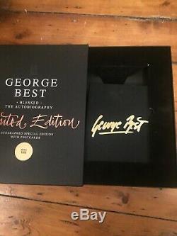 George Best Signed Book Limited Edition Blessed The Autobiography Autograph