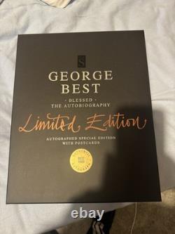 George Best Signed Book Limited Edition Blessed The Autobiography Autograph