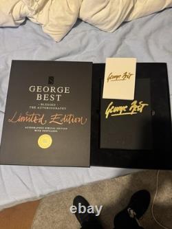 George Best Signed Book Limited Edition Blessed The Autobiography Autograph