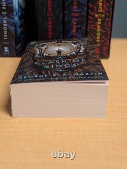 George RR Martin A SONG OF ICE AND FIRE Signed 5-Book Paperback Box Set