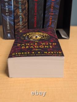 George RR Martin A SONG OF ICE AND FIRE Signed 5-Book Paperback Box Set