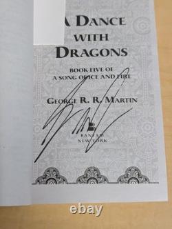 George RR Martin A SONG OF ICE AND FIRE Signed 5-Book Paperback Box Set