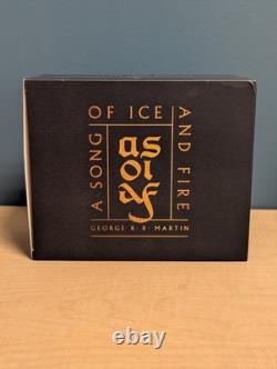 George RR Martin A SONG OF ICE AND FIRE Signed 5-Book Paperback Box Set
