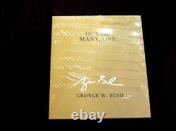George W. Bush 43 Us President Auto Signed Out Of Many One Limited Edition Book