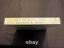 George W. Bush 43 Us President Auto Signed Out Of Many One Limited Edition Book