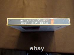 George W. Bush 43 Us President Auto Signed Out Of Many One Limited Edition Book