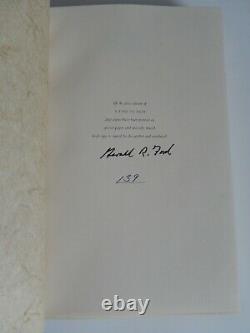 (Gerald Ford) Signed A TIME TO HEAL Book Limited Edition Slipcase /250