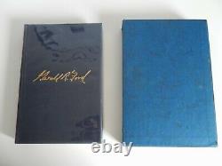 (Gerald Ford) Signed A TIME TO HEAL Book Limited Edition Slipcase /250