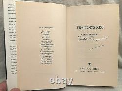 Gerald Seymour, Scarce SIGNED, Traitor's Kiss 1st 2003, Excellent Unread Copy