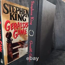 Gerald's Game by Stephen King SIGNED First Edition Vintage Viking Hardcover DJ