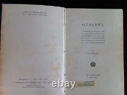 Goblets book SIGNED by author S. T. Millard 1938 FIRST EDITION, RARE 1st