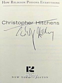 God is Not Great Christopher Hitchens First Edition Signed Rare Book NM